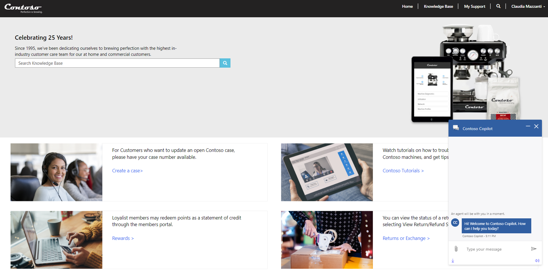 Personalize the service experience screenshot 2