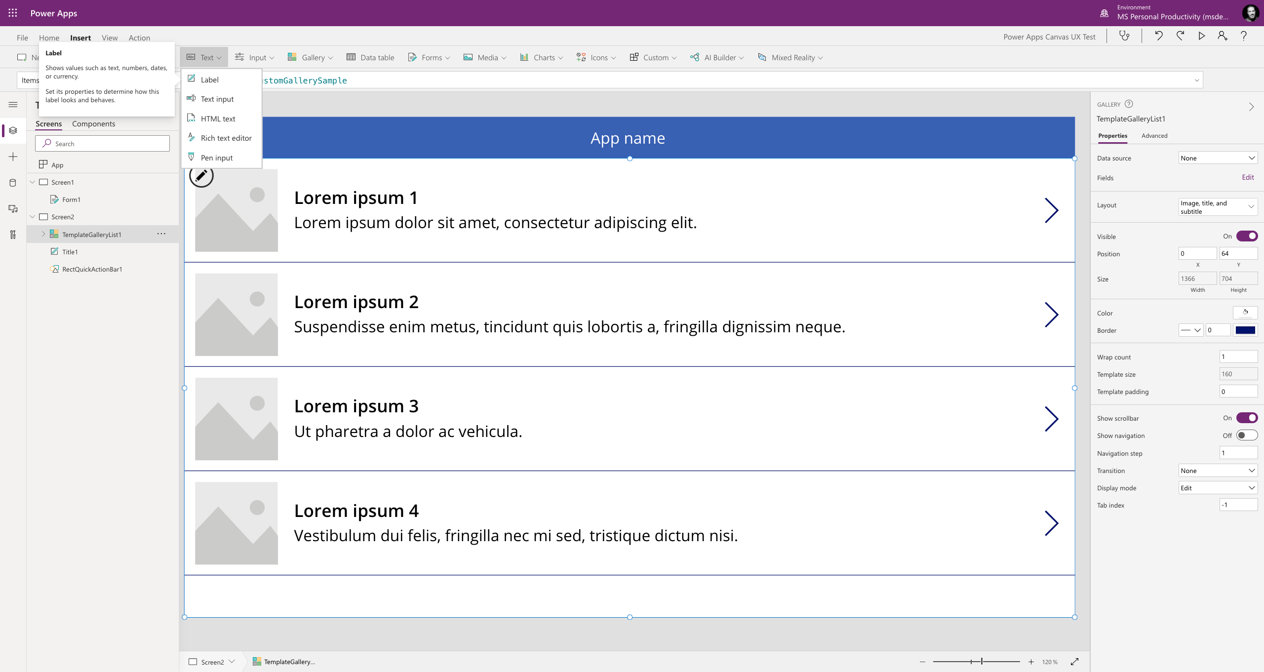 Create and design apps screenshot 10