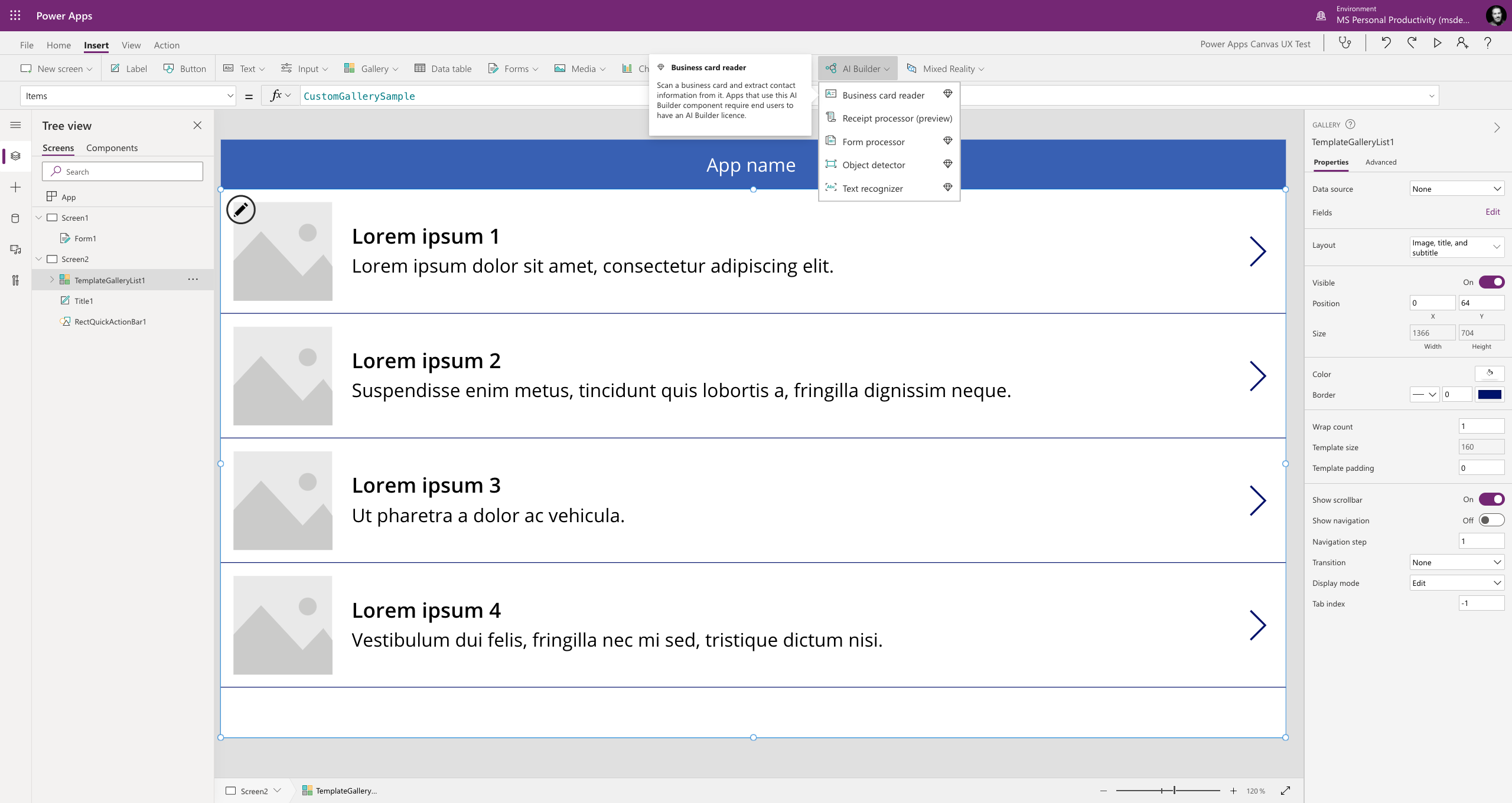Create and design apps screenshot 11