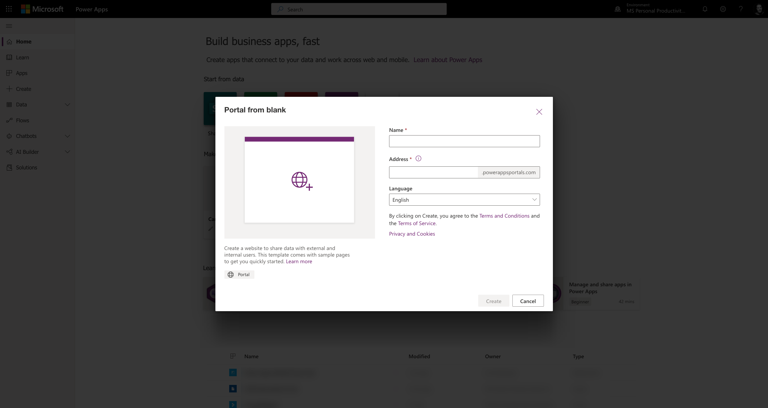 Create and design apps screenshot 14