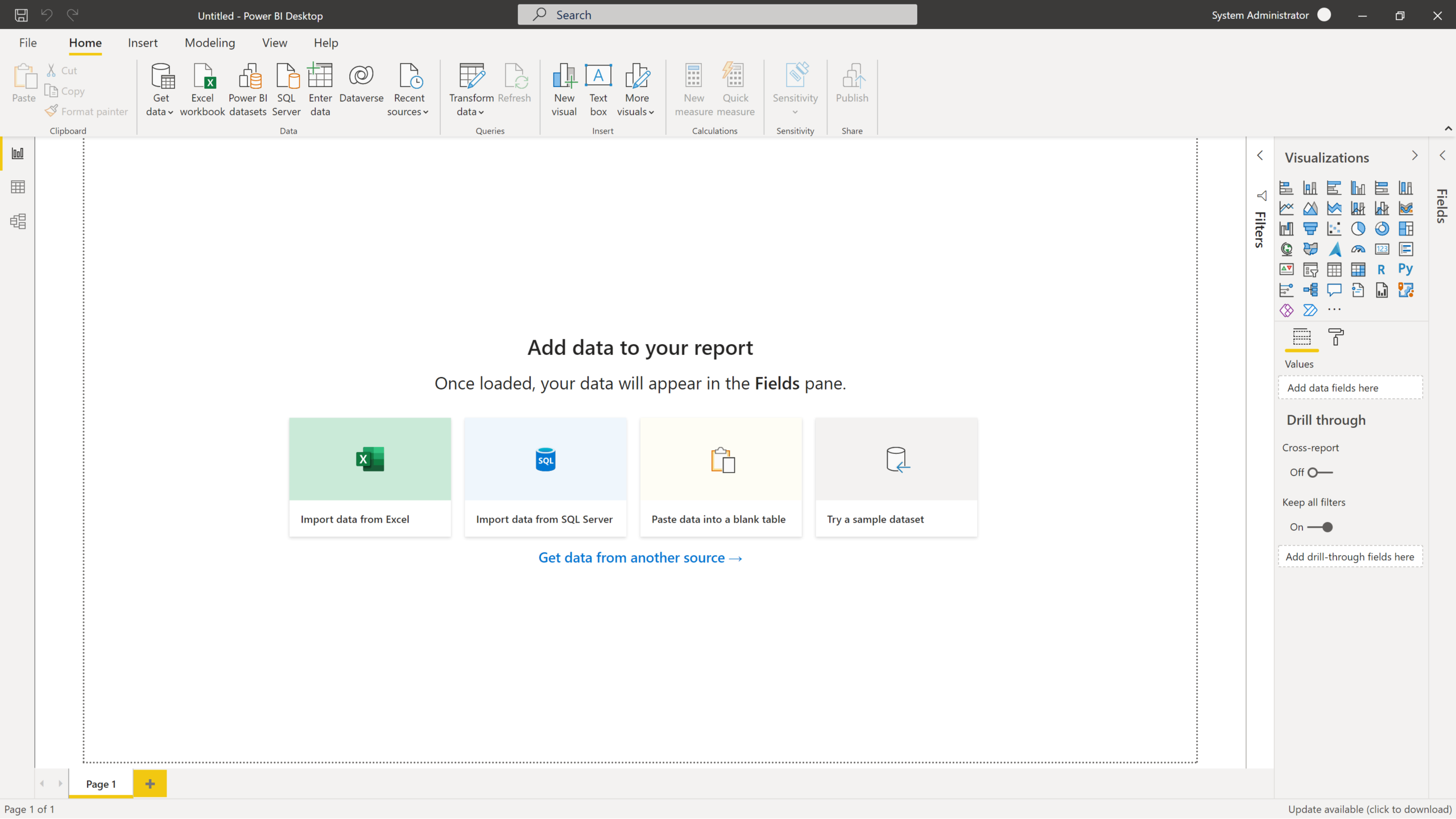 Welcome screenshot 1