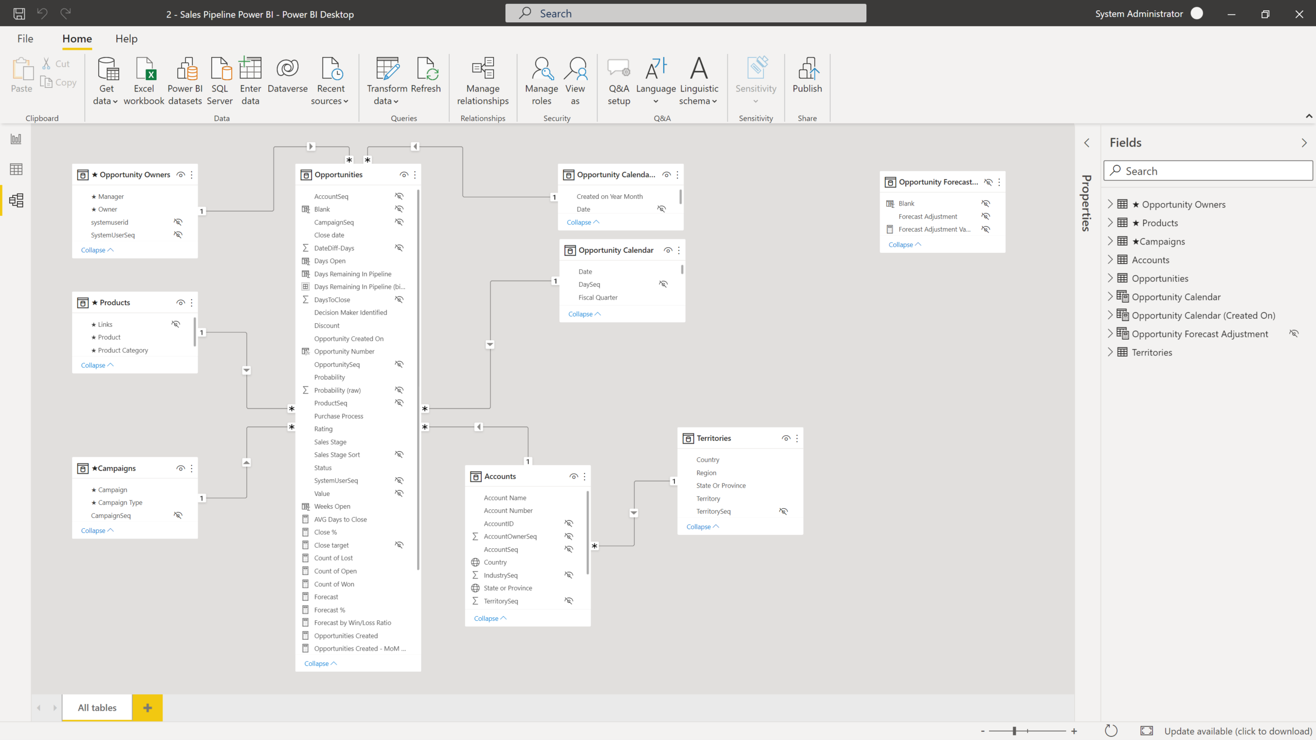Enhance a data model screenshot 4