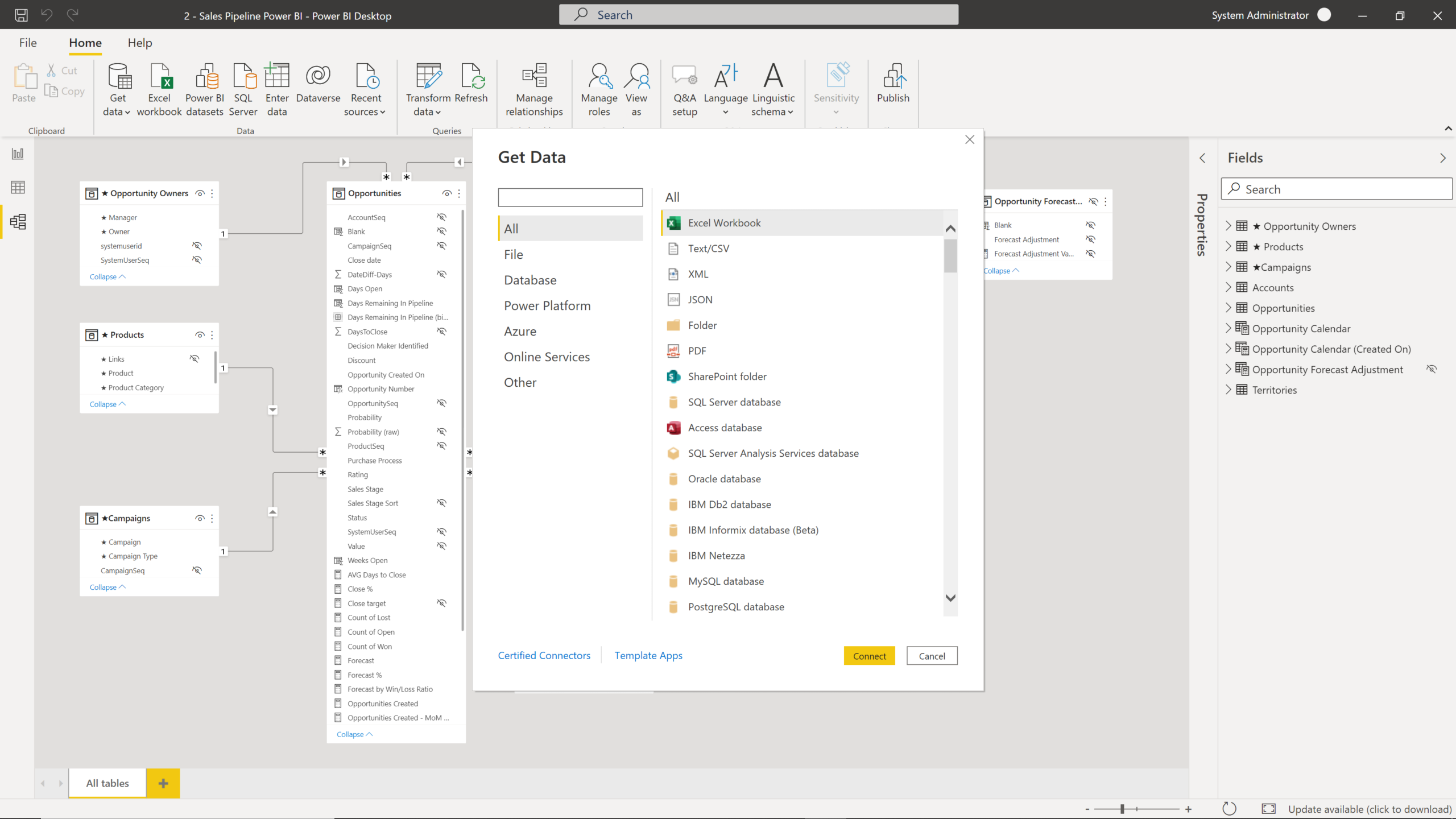 Enhance a data model screenshot 5