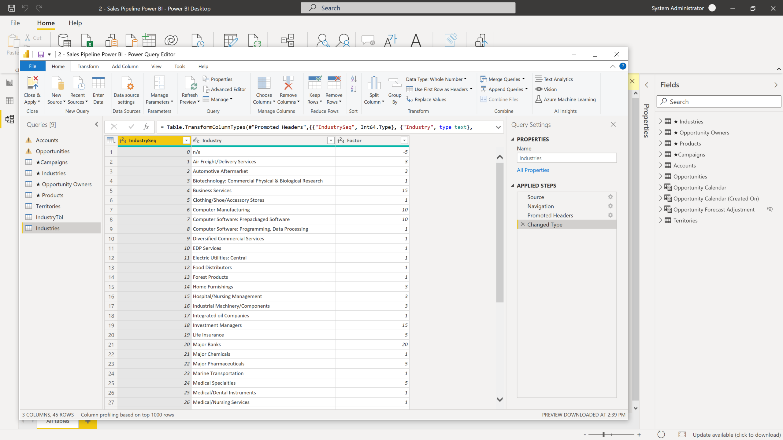 Enhance a data model screenshot 7