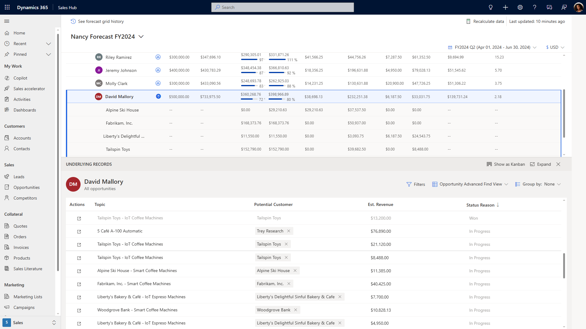 Guide sales teams to win screenshot 19